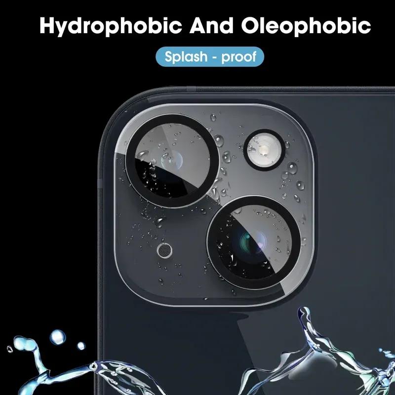 3PCS HD Back Camera Tempered Glass For iPhone 13Mini 13 14 15 16 Pro Max Rear Len Screen Protectors Anti-scratch Glass Film