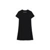 New FILA Short Sleeved Dress Women's Jet Black F11W223309F-BK