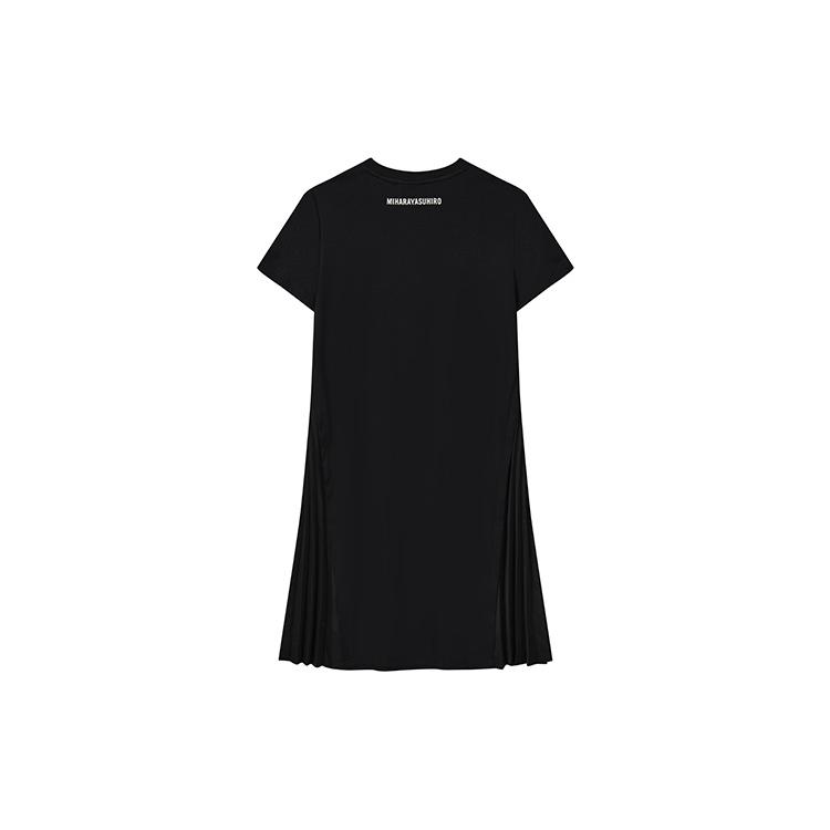 New FILA Short Sleeved Dress Women's Jet Black F11W223309F-BK