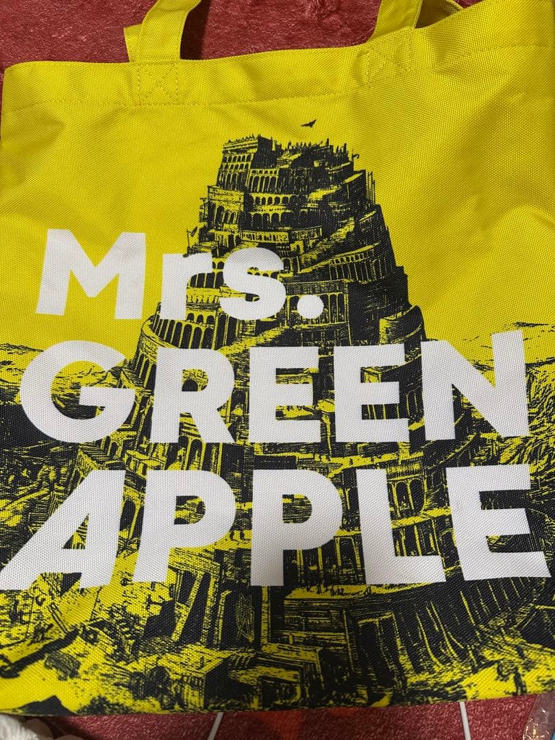 

[USED] Mrs. Ringo jam sheet bonus tote bag Tower of Babel