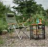 Mountain Guest Adjustable Recliner: Four-Speed Aluminum Alloy Camping Chair with Pillow