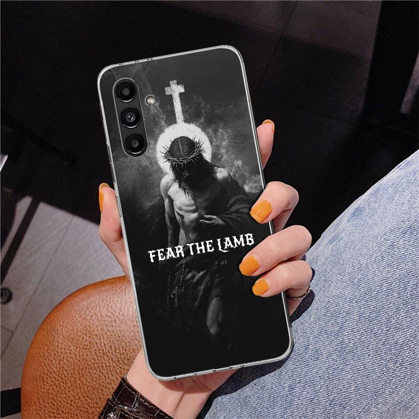 Son Of God Jesus Cross Holy Light Phone Case For Samsung Galaxy A17 A16 A15 A14 A13 A57 A56 A55 A54 A53 A37 A36 A35 A34 A33 A26