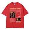 Rare Singer Don Omar The Last Don Graphic T-shirts Men Women Hip Hop Vintage Oversized Tshirt Male Fashion Casual Cotton T Shirt