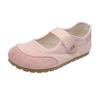 Mary Jane single shoes 2025 new breathable and versatile niche Velcro comfortable and popular retro women's shoes