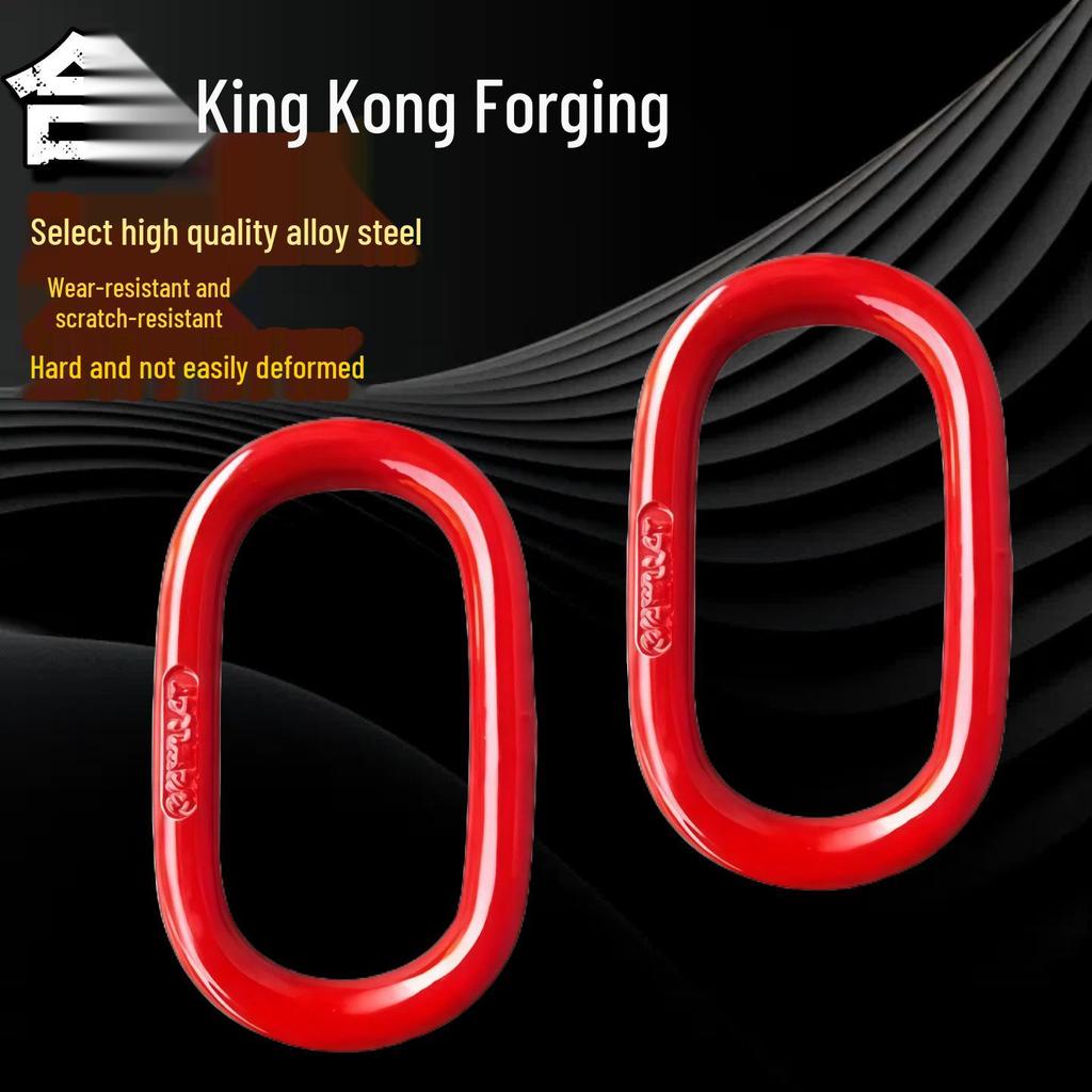 Heavy-Duty Alloy Steel Forged Lifting Sling: Enlarged Oval Ring