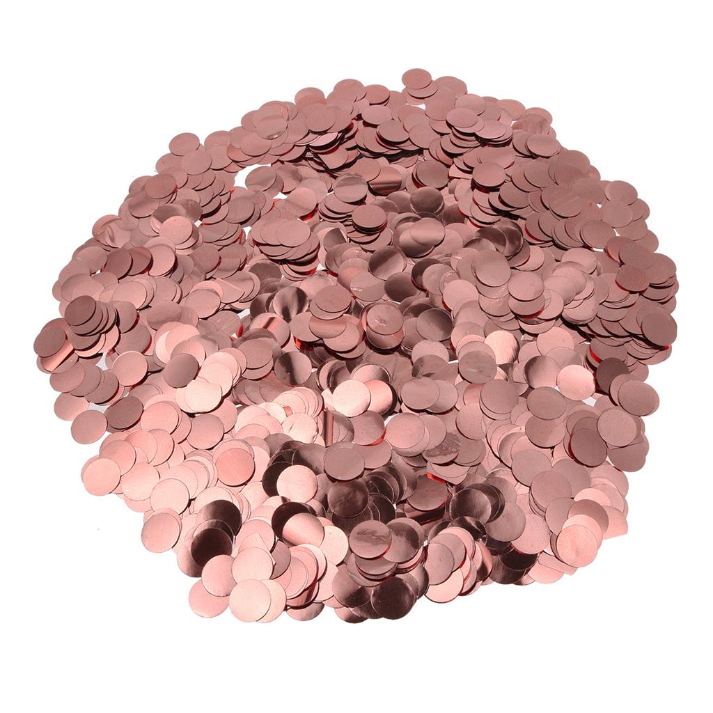 50G 1Cm Pink Tissue Paper Confetti Balloon Decorations Wedding Birthday Party Supplies Glitter-Free Shiny Sequins Festive