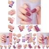 16 Ultra Thin And Seamless Nail Stickers Natural And Invisible Look