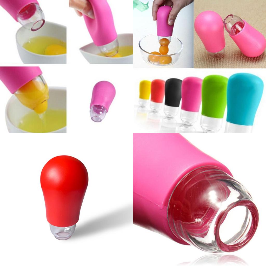 Egg Separator Silicone Kitchen Gadget For Cooking And Gift Giving In Modern Style