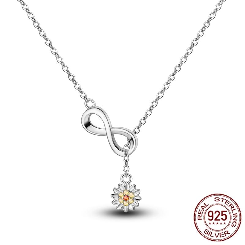 MULA Hote Heart Pendant Necklace 925 Silver Snake Neck Necklace Original Bracelet DIY Jewelry Fashion Luxury Women