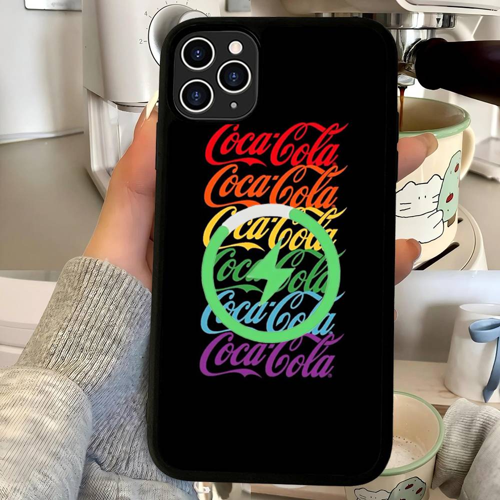 

Логотип C-Coca C-Cola Модный Для IPhone 17 Air 16 E 15 14 13 12 11 Pro Max Plus ПК Ударопрочный ТПУ Чехол Для Magsafe Чехол для Телефона iPhone 16e