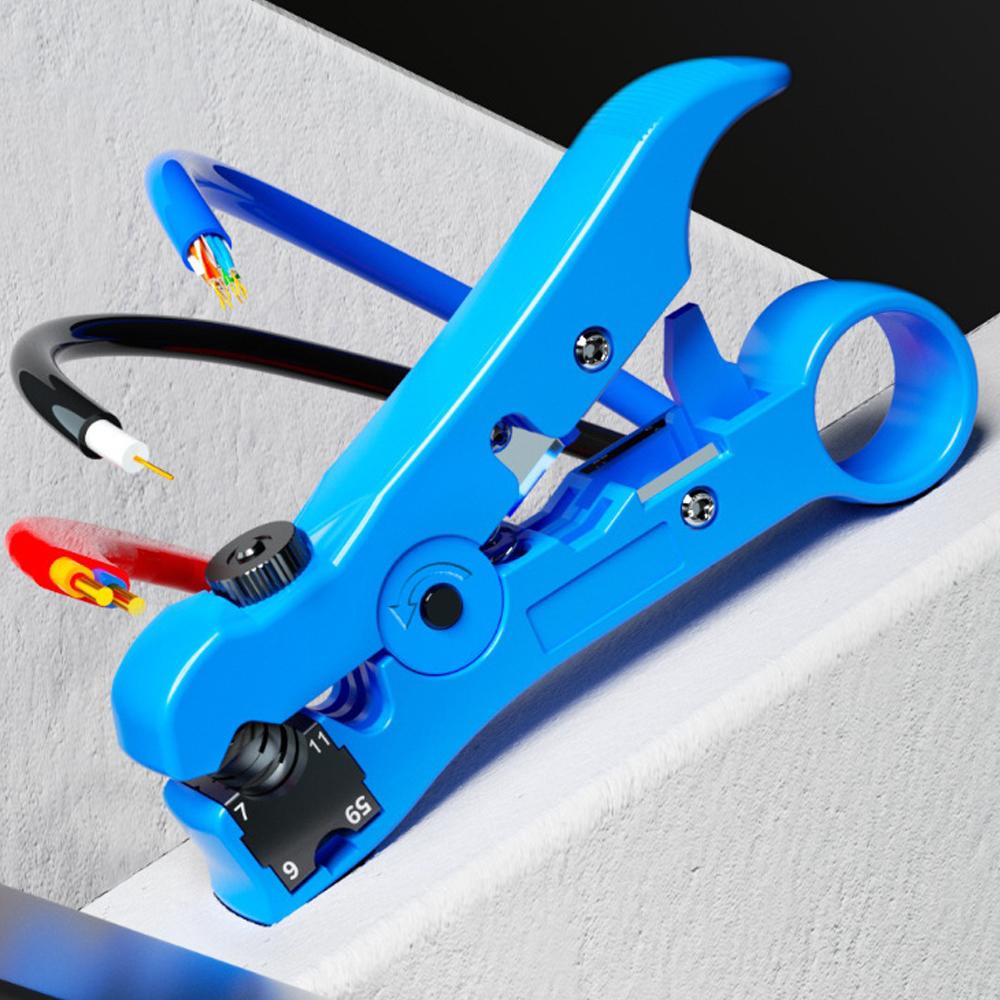 Multifunctional Cable Stripping Pliers Coaxial Cable Network Cable Coaxial Cable Flat Cable