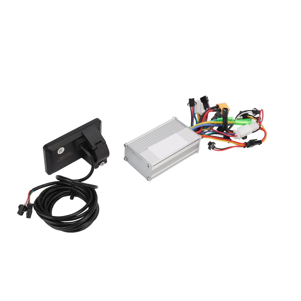 36 48 60V 350W Motor Brushless Controller with LCD Color Screen Meter 3 Mode Sine Wave Controller Kit for Electric