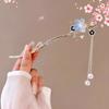 1pc Romantic Chinese Style Hair Accessory Alloy Jewelry Women's Hair Needle Suitable for Daily Wear Gifts Girls Fashion Hairpin