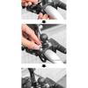 Motorcycle Action Camera Mount Handlebar Holder for GoPro Hero Insta360 DJI Osmo SJCAM Aluminum Alloy Adjustable Clamp