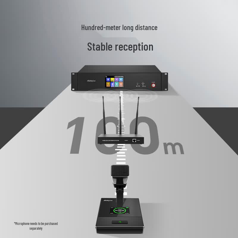 Lenovo LS88 Series Wireless Gooseneck Conference Microphone System (CN version)