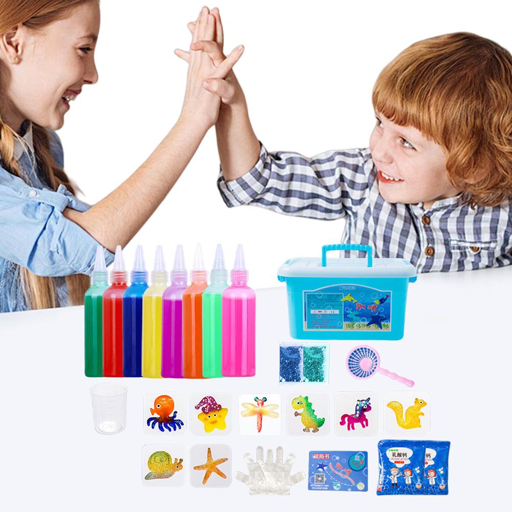 Handmade Water Toy Creative Magic Water Toy Creation Kit Water Elf Set Birthday Christmas Gifts for Kids Party Favors