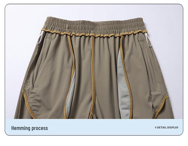 Men's High-Quality Ice Silk Quick-Dry Summer Sports Trousers