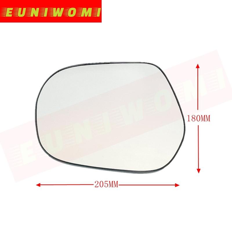 Heated Wing Convex Car Mirror Glass for TOYOTA LAND CRUISER / Prado 150 Series 2009 2010 2011 2012 2013 2014 2015 2016