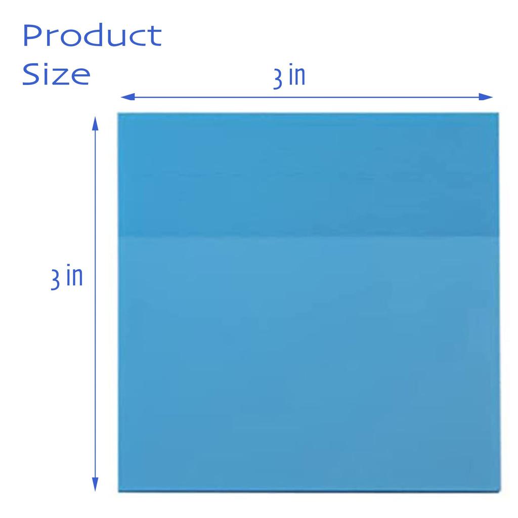 YUBX Transparent Sticky 6 50 Sheets X 6 Stylish Macaron for Document Annotations Notes, Colors, Booklets, Colors, Writable, Semi-Transparent,