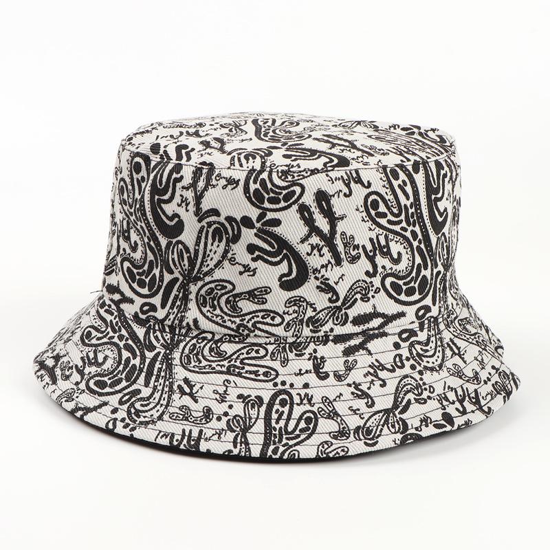 

Стильная панама с принтом цветов кешью, защита от солнца, неэластичный полиэстер, ручная стирка или химчистка one size грязно-белый