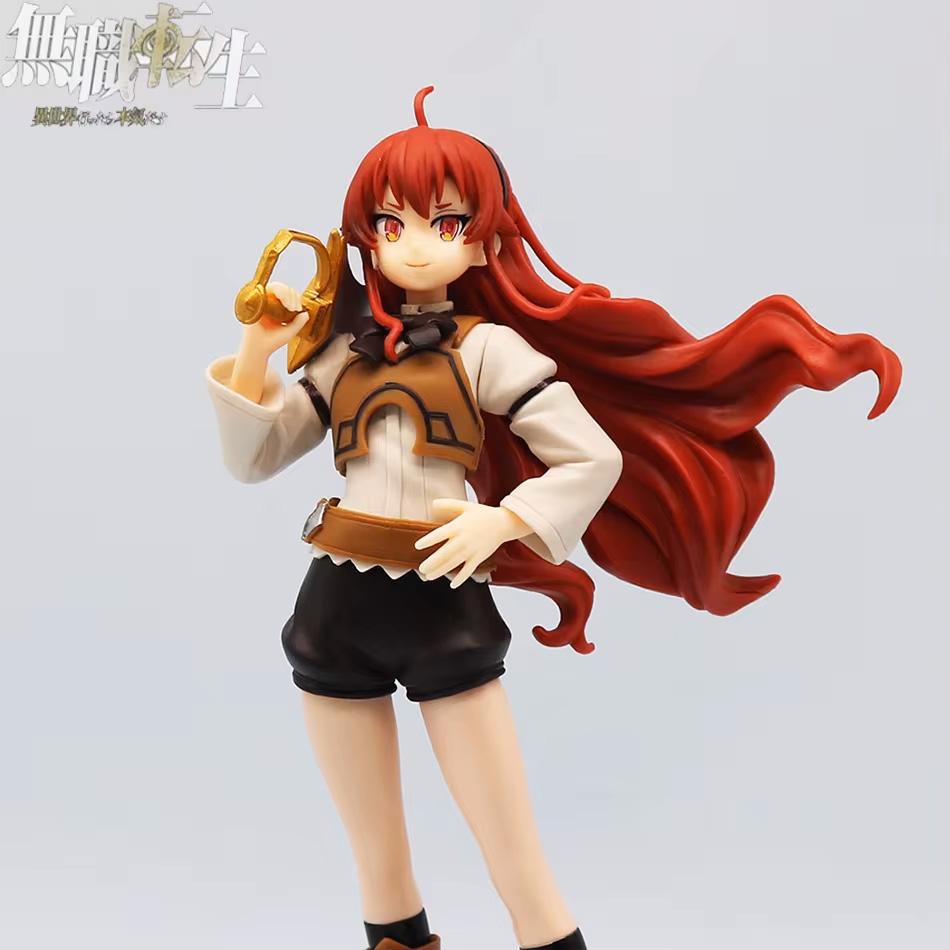 New Mushoku Tensei Jobless Reincarnation Eris Boreas Greyrat Figure Action Sexy Model Doll Toys marin kitagawa liz Poseable Articulated Scale Detailed
