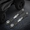 2pcsset Remote Control Car Steering Rod Servo Linkage for ZD 1:8 Model Car (Servo Rod)