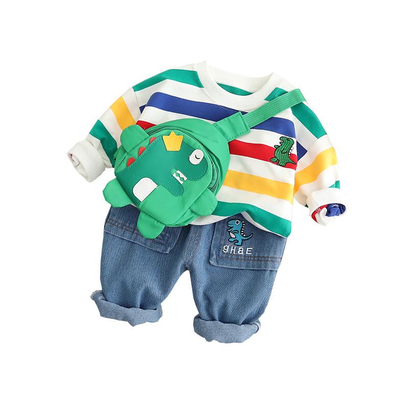 Stylish Boys' Spring & Autumn Two-Piece Suits, 0-5 Years - Handsome Children's Clothing