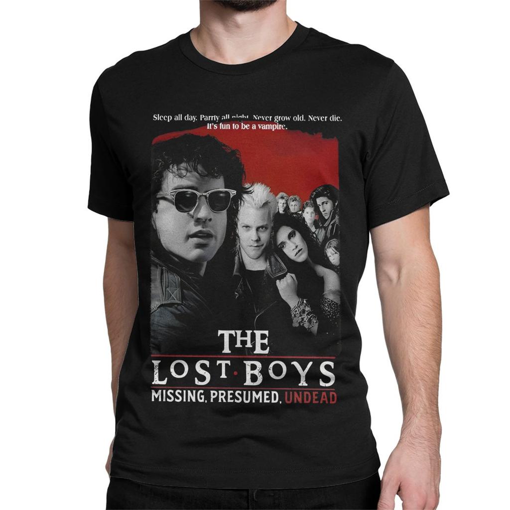 Men Women David The Lost Boys Horror Movies T Shirt Cotton Tops Leisure Short Sleeve O Neck Tee Shirt Summer T-Shirt