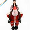 Reindeer & Gingerbread Man Inflatable Santa Costume for Christmas Party Stage Props