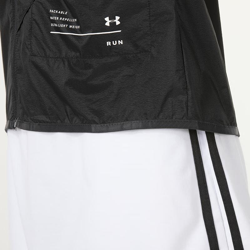 Under Armour Comfortable Casual Hooded Jacket Women Jackets Black 1326558-001