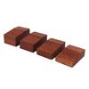 4Pcs 4 Sizes Wood Guitar Floating Tremolo Trem Wedges Replacement Floating Tremolo Set Up Blocks Guitar Part Easy To Use