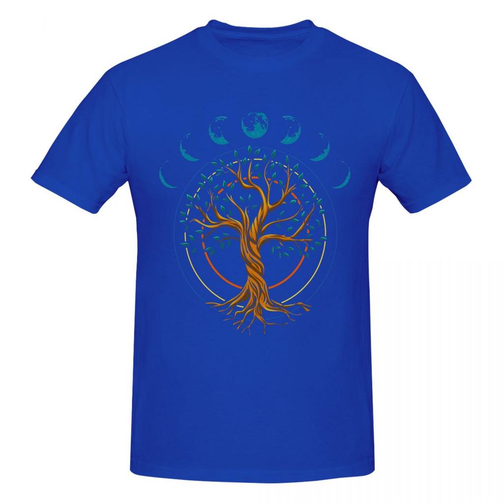 Unisex Tree Of Life Retro T Shirt Vintage Plus Size Oneck Cotton Sleeve Custom Unisex Tshirt