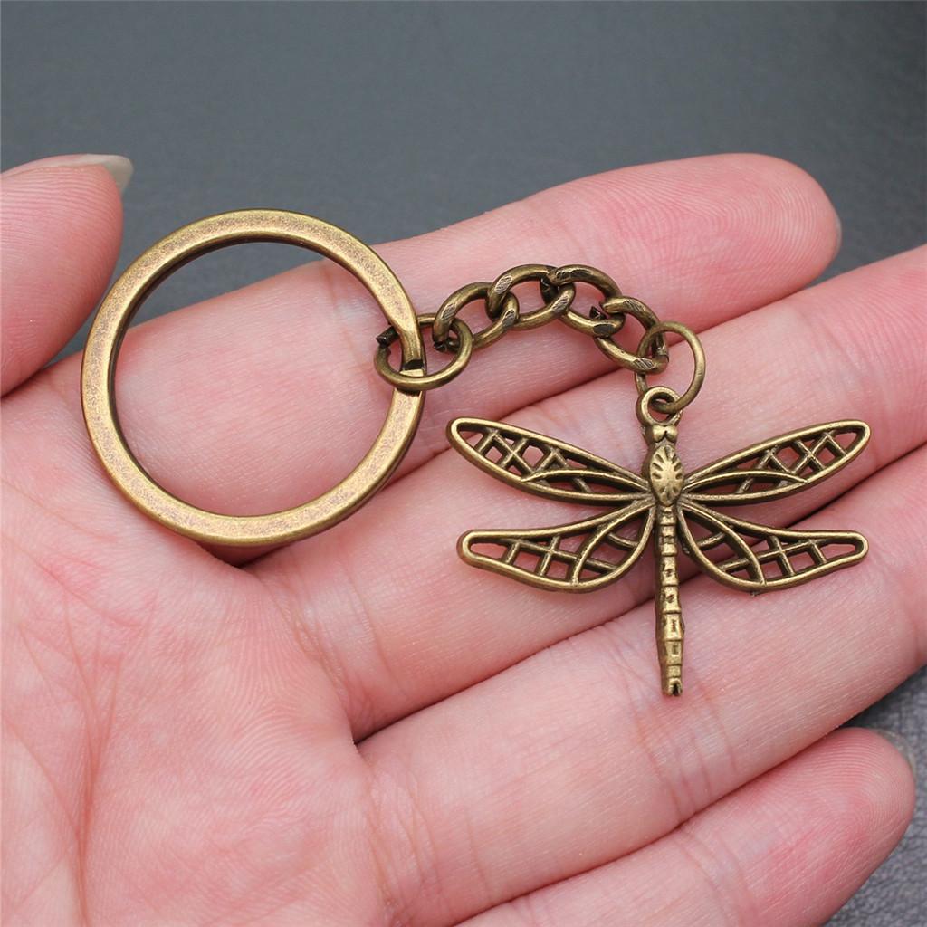 Bee Butterfly Garden Insect Keychain for Friends Hot Sale Modern Bridesmaid Gift Dainty Daily Use Accessory