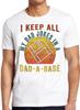 I Keep All My Dad Jokes In A Dad-A-Base T Shirt Women Men Vintage Gift Tee 448