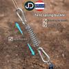 Portable Stainless Steel Tent Tension Spring Buckle Canopy Awning Rope Tensioner