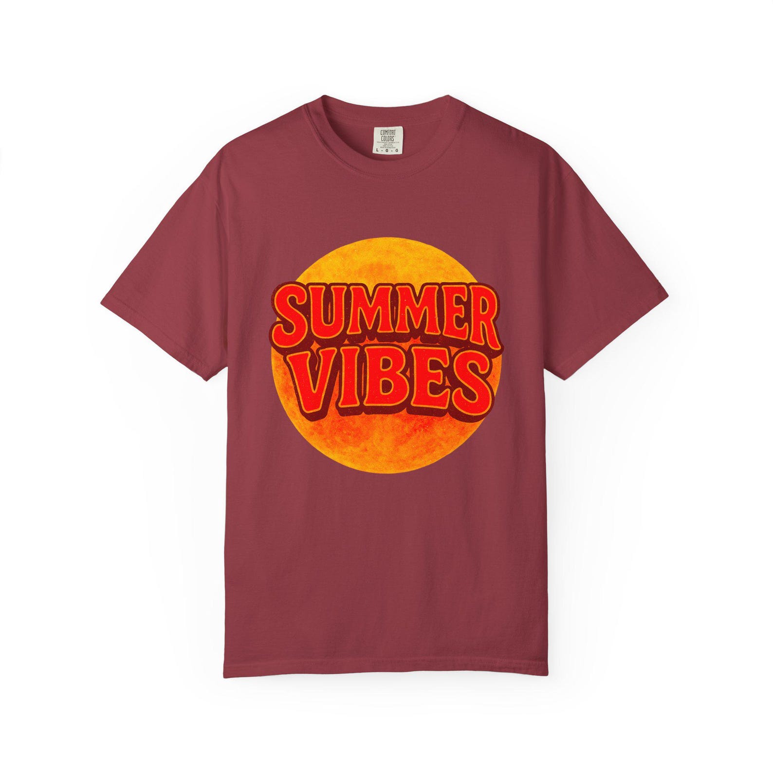 SUMMER VIBES Retro T shirt M