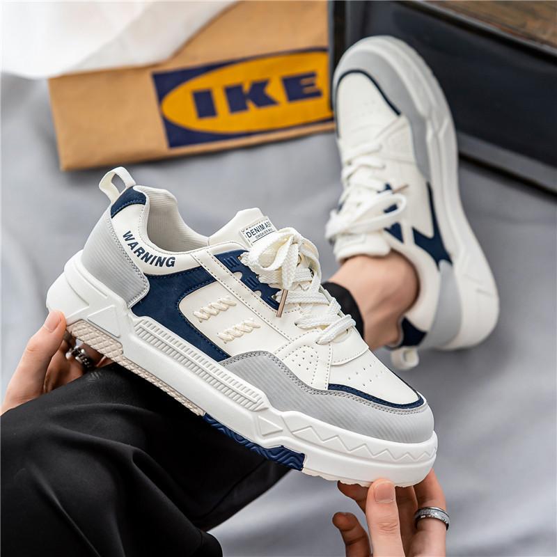 Men's shoes spring niche original breathable shoes men's versatile platform white board shoes casual moral training sports trendy shoes