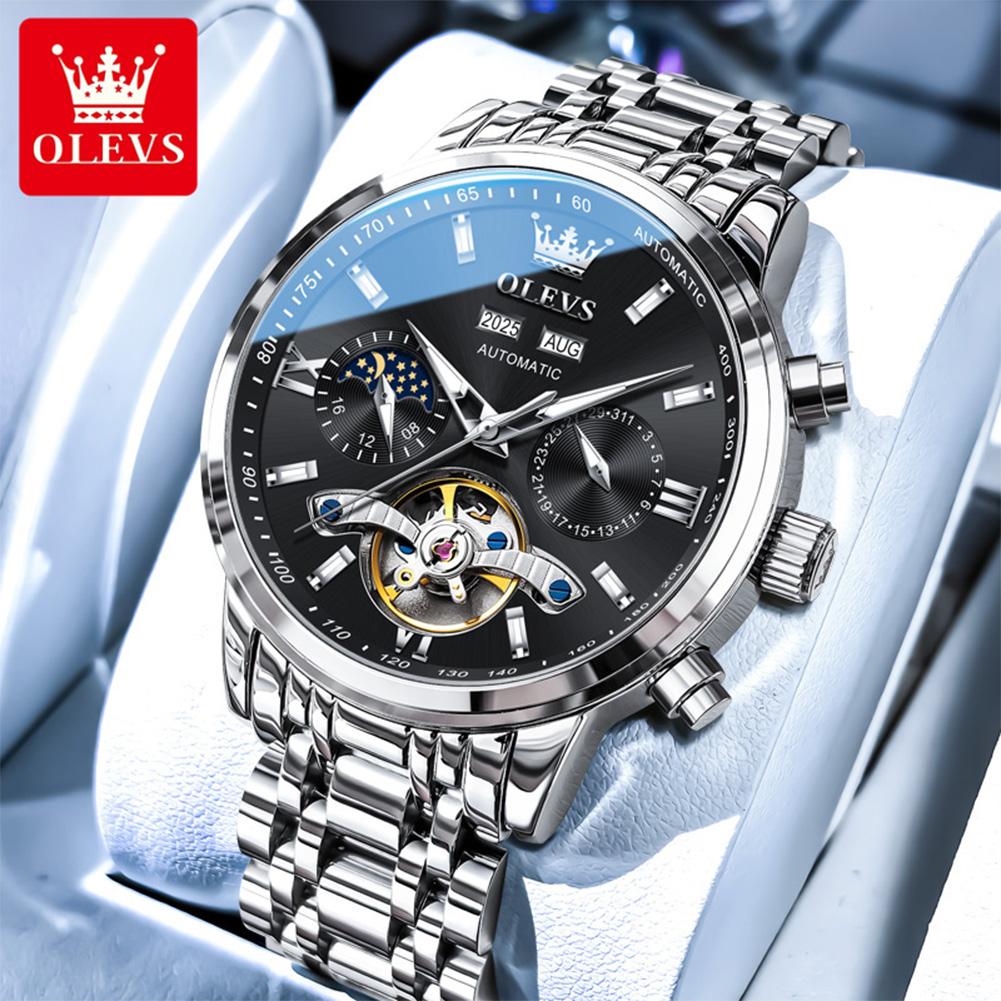 OLEVS Automatic Men`s Watch 24 hour