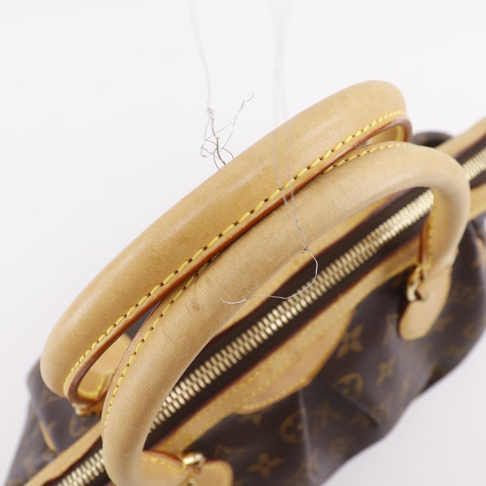 LOUIS VUITTON Tivoli PM Handbag M40143 Brown Monogram canvas Women Used