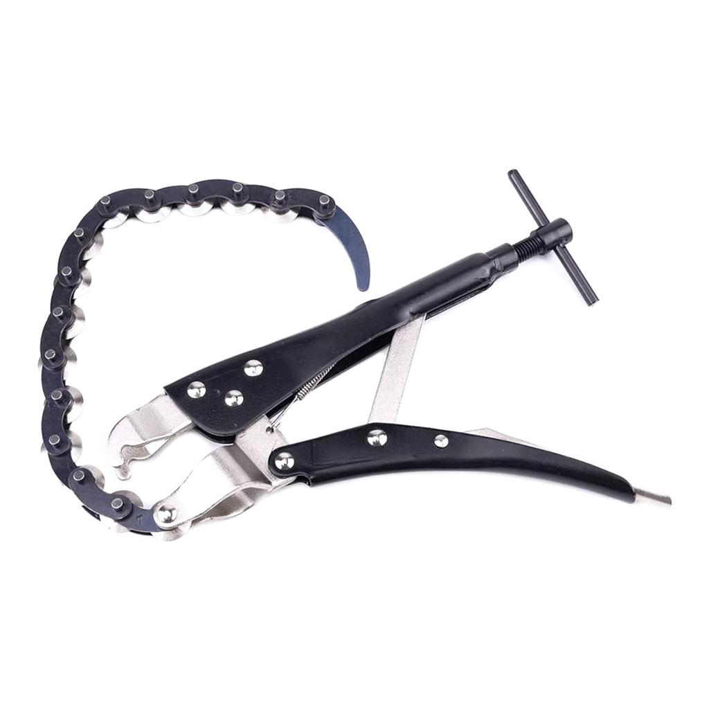 Upgraded Exhaust Pipe Cutter-Quickly Cuts Tailpipes & Exhaust Pipes Non-Slip Rubber Handle & Roller Blades- Design