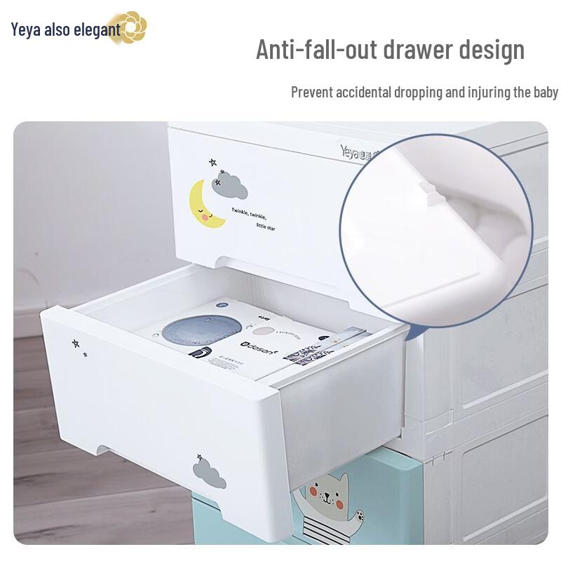 Yeya G-388623 Kids Enclosed Storage Cabinet