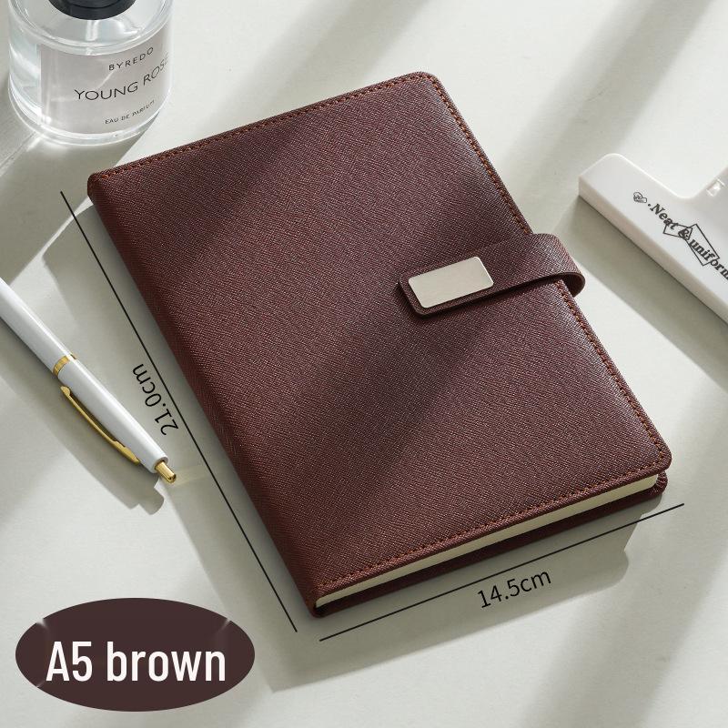 A5 Custom Logo Notebook Gift Set - High-Quality Meeting Minutes Book and Business Souvenir