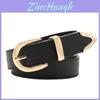Ins Style Ladies Belt With Alloy Pin Closure For Office And Casual Outfits
