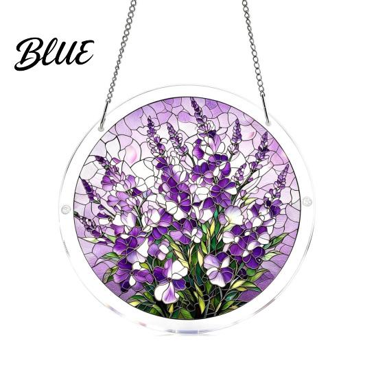 Hanging Window Decoration Acrylic Puzzle Suncatcher Stained Glass Ornaments DIY Jigsaw Sun Handmade Art Catcher Kit for Home Garden Decor
