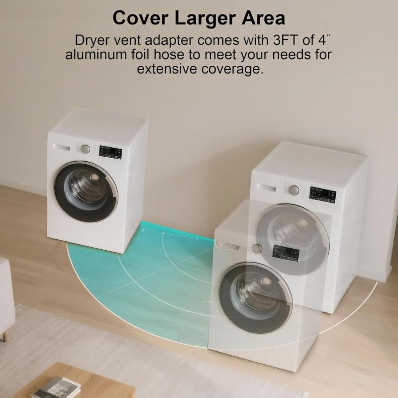 Heavy Type Fireproof Dryer Vents Magnetic Coupling Magnetic Dryer Vents Coupling Dryers Part Easy to Clean