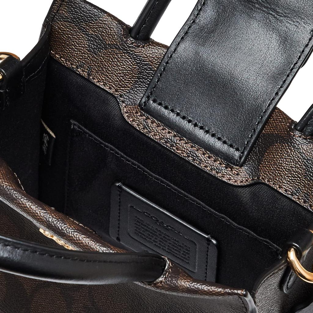 Bolso Tote 5693 [Coach] para Mujer Im/MarrónNegro [Artículo]