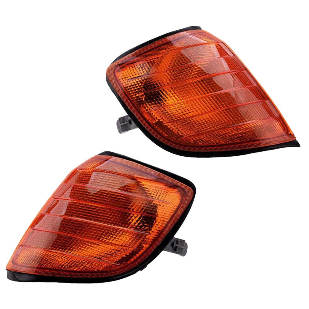 Paar Front-Seitenblinkergehäuse 1408260543 1408260643 Für Mercedes Benz S-Klasse W140 1992-1999