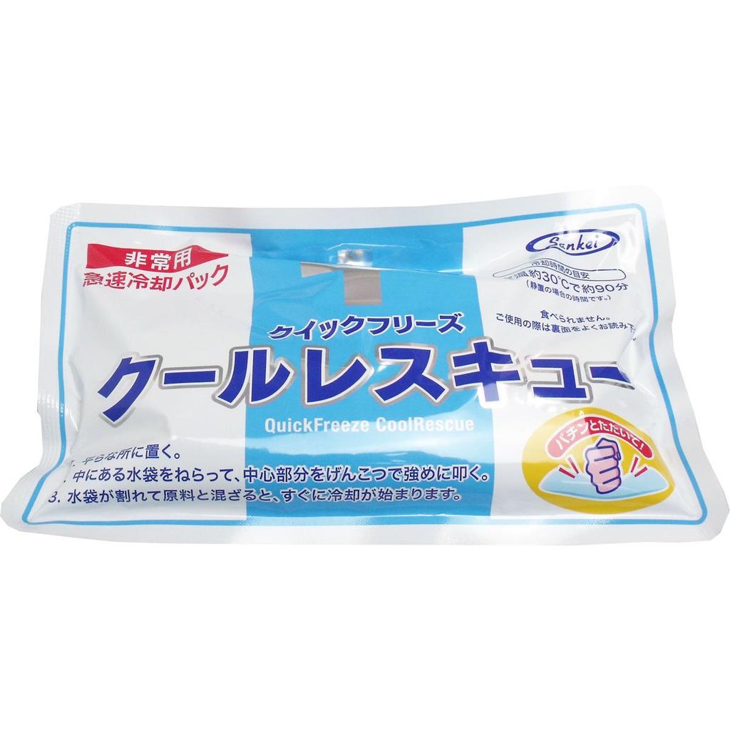Sankei Shoji Quick Freeze Cool Set Unparfümiertes Rescue, 90 Minuten langanhaltend, 6 Stück