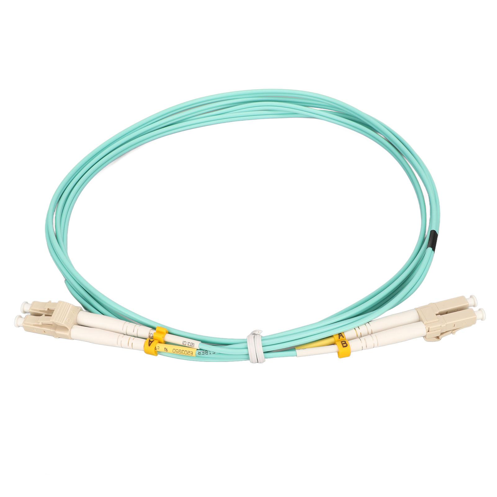 

Волоконно-оптичний патч-кабель 2M LC до LC OM3 Core Fiber Patch Cable для трансиверів SFP Ethernet