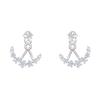 Faux Crystal Earrings Womens